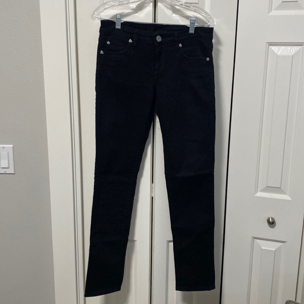 Like New Kut from the Kloth skinny Jean size 2 black - Picture 1 of 10
